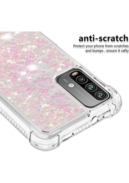 Xiaomi Poco M3 Glitter Sparkle Sevimli Tpu Koruyucu Sıvı Için Telefon Kılıfı (Yurt Dışından) fırsatları