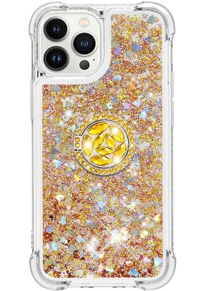 Halka Kickstand Darbeye Dayanıklı Koruma ile IPhone 15 Pro Max Için Telefon Kılıfı (Yurt Dışından) modelleri