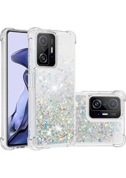 Telefon Kılıfı Için Xiaomi 11T/11T Pro Quicksand Glitter Sparkle Sevimli Tpu (Yurt Dışından) modelleri