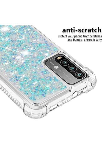 Xiaomi Poco M3 Glitter Sparkle Sevimli Tpu Koruyucu Sıvı Için Telefon Kılıfı (Yurt Dışından) fırsatları