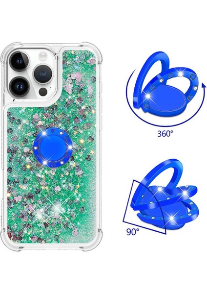 Halka Kickstand Kum ile IPhone 16 Pro Max Için Telefon Kılıfı (Yurt Dışından) fiyatları