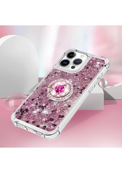 Halka Kickstand Köpüklü IPhone 16 Pro Için Telefon Kılıfı (Yurt Dışından) indirimleri