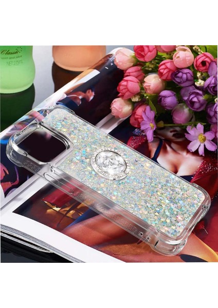 Halka Kickstand Darbeye Koruma Kum ile IPhone 15 Için Telefon Kılıfı (Yurt Dışından) fiyatları