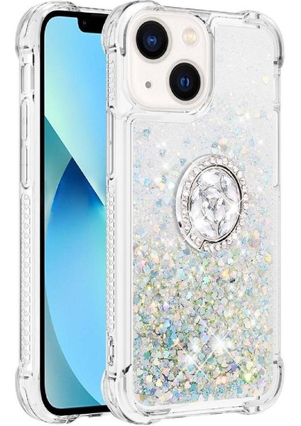 Halka Kickstand Darbeye Koruma Kum ile IPhone 15 Için Telefon Kılıfı (Yurt Dışından) indirimleri