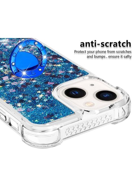 Halka Kickstand Darbeye Koruma Kum ile IPhone 15 Için Telefon Kılıfı (Yurt Dışından) fırsatları