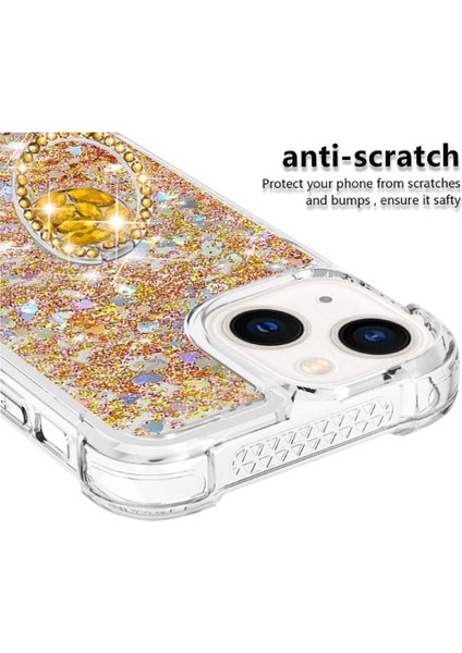 Halka Kickstand Darbeye Dayanıklı Koruma ile IPhone 15 Artı Telefon Kılıfı (Yurt Dışından) fırsatları