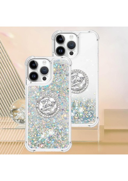 Halka Kickstand Köpüklü IPhone 16 Pro Için Telefon Kılıfı (Yurt Dışından) indirimleri