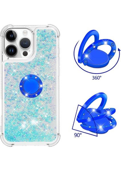 Halka Kickstand Köpüklü IPhone 16 Pro Için Telefon Kılıfı (Yurt Dışından) fiyatları