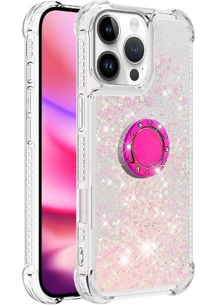 Halka Kickstand Köpüklü IPhone 16 Pro Için Telefon Kılıfı (Yurt Dışından) fiyatları