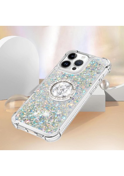 Halka Kickstand Kum ile IPhone 16 Pro Max Için Telefon Kılıfı (Yurt Dışından) fırsatları