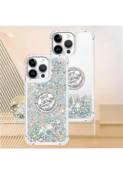 Halka Kickstand Kum ile IPhone 16 Pro Max Için Telefon Kılıfı (Yurt Dışından) indirimleri