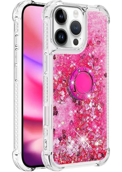 Halka Kickstand Kum ile IPhone 16 Pro Max Için Telefon Kılıfı (Yurt Dışından) fırsatları