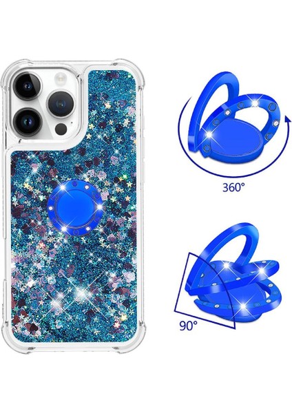 Halka Kickstand Kum ile IPhone 16 Pro Max Için Telefon Kılıfı (Yurt Dışından) fiyatları