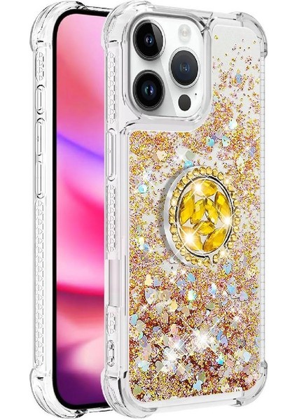 Halka Kickstand Köpüklü IPhone 16 Pro Için Telefon Kılıfı (Yurt Dışından) fiyatları