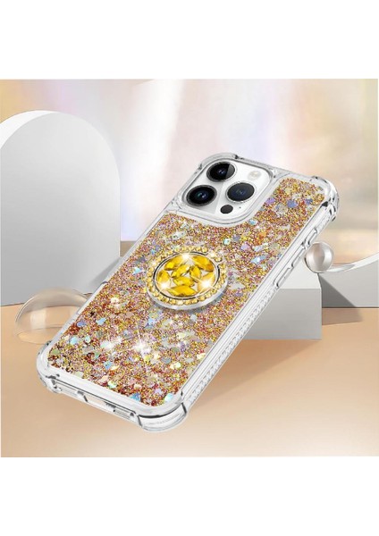 Halka Kickstand Köpüklü IPhone 16 Pro Için Telefon Kılıfı (Yurt Dışından) indirimleri