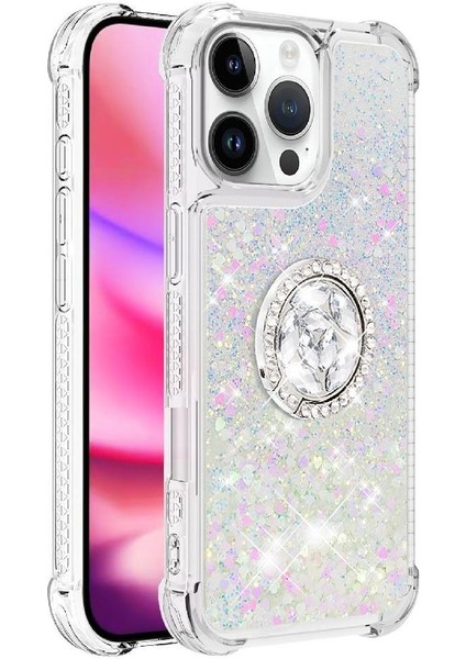 Halka Kickstand Köpüklü IPhone 16 Pro Için Telefon Kılıfı (Yurt Dışından) fiyatları