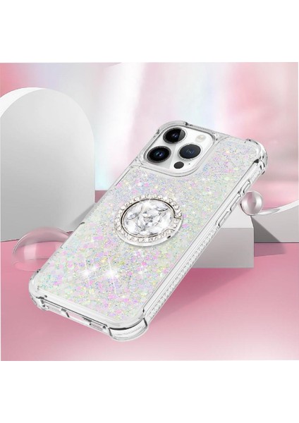 Halka Kickstand Köpüklü IPhone 16 Pro Için Telefon Kılıfı (Yurt Dışından) fırsatları