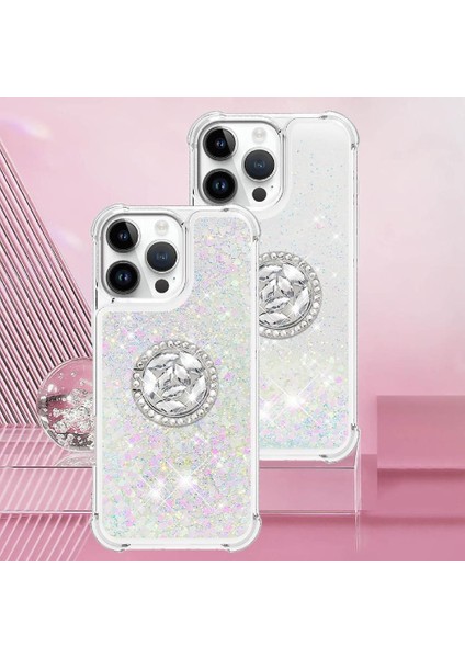 Halka Kickstand Köpüklü IPhone 16 Pro Için Telefon Kılıfı (Yurt Dışından) indirimleri