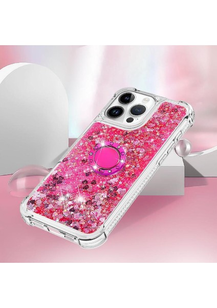 Halka Kickstand Köpüklü IPhone 16 Pro Için Telefon Kılıfı (Yurt Dışından) fırsatları