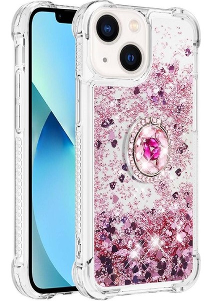 Halka Kickstand Darbeye Koruma Kum ile IPhone 15 Için Telefon Kılıfı (Yurt Dışından) fırsatları