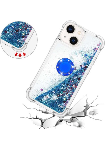 Halka Kickstand Darbeye Dayanıklı Koruma ile IPhone 15 Artı Telefon Kılıfı (Yurt Dışından) fırsatları