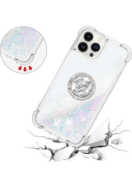 Halka Kickstand Darbeye Dayanıklı Koruma ile IPhone 14 Pro Max Için Telefon Kılıfı (Yurt Dışından) indirimleri