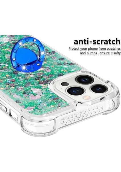 Halka Kickstand Darbeye Dayanıklı Koruma ile IPhone 14 Pro Max Için Telefon Kılıfı (Yurt Dışından) fırsatları