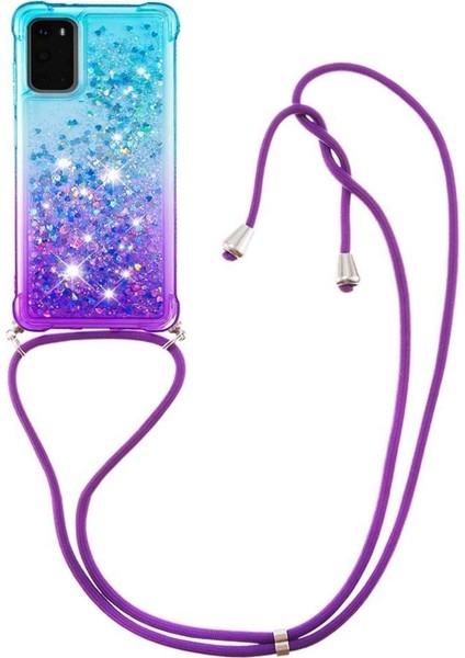 Samsung Galaxy S20 Degrade Renk Telefon Kılıfı Boyun Için Quicksand Telefon Kılıfı (Yurt Dışından) fiyatları