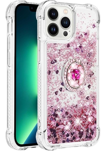 Halka Kickstand Darbeye Dayanıklı Koruma ile IPhone 14 Pro Max Için Telefon Kılıfı (Yurt Dışından) fiyatları