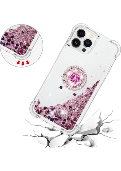 Halka Kickstand Darbeye Dayanıklı Koruma ile IPhone 14 Pro Max Için Telefon Kılıfı (Yurt Dışından) fırsatları