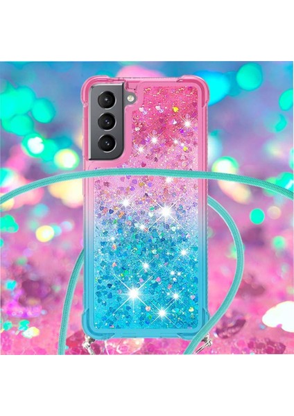 Ayrılıkçı Emniyet Klipsi ile Samsung Galaxy S21 5g Için Quicksand Telefon Kılıfı (Yurt Dışından) modelleri