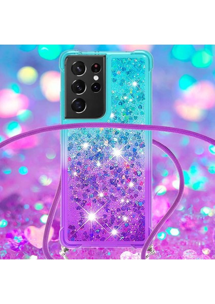 Samsung Galaxy S21 Ultra Degrade Renkli Telefon Için Quicksand Telefon Kılıfı (Yurt Dışından) indirimleri