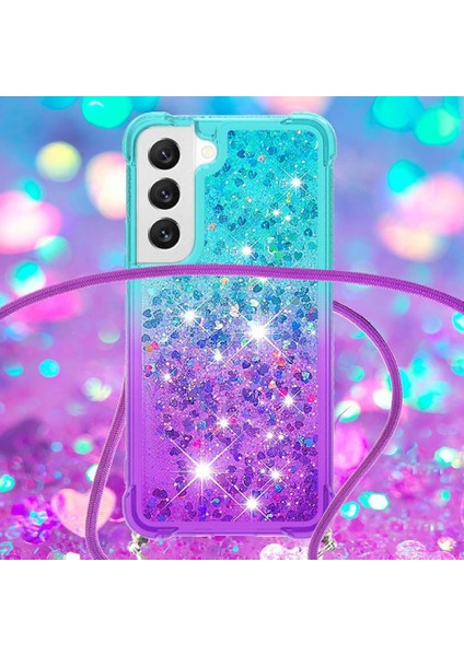 Ayrılıkçı Emniyet Klipsi ile Samsung Galaxy S22 Için Quicksand Telefon Kılıfı (Yurt Dışından) fırsatları