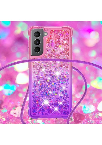 Ayrılıkçı Emniyet Klipsi ile Samsung Galaxy S21 5g Için Quicksand Telefon Kılıfı (Yurt Dışından) indirimleri