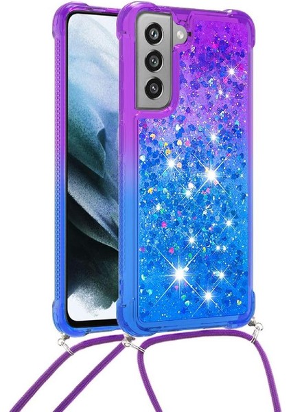 Samsung Galaxy S21 Fe Ayarlanabilir Boyun Kordon Için Quicksand Telefon Kılıfı (Yurt Dışından) modelleri