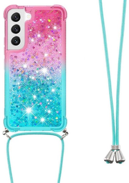 Ayrılıkçı Emniyet Klipsi ile Samsung Galaxy S22 Için Quicksand Telefon Kılıfı (Yurt Dışından) modelleri