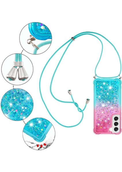 Ayrılıkçı Emniyet Klipsi ile Samsung Galaxy S22 Için Quicksand Telefon Kılıfı (Yurt Dışından) indirimleri