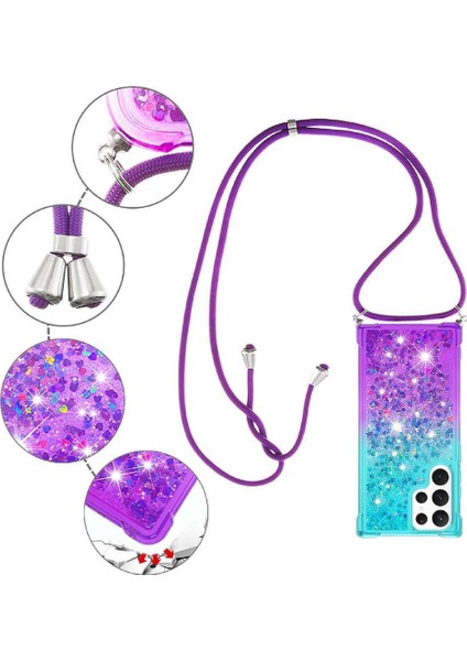 Ayrılıkçı Güvenlik ile Samsung Galaxy S22 Ultra Için Quicksand Telefon Kılıfı (Yurt Dışından) modelleri