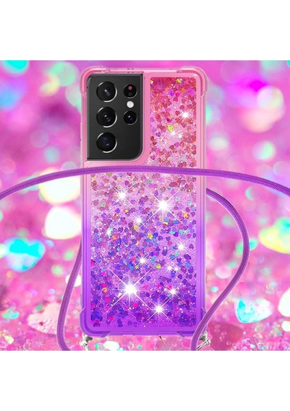 Samsung Galaxy S21 Ultra Degrade Renkli Telefon Için Quicksand Telefon Kılıfı (Yurt Dışından) indirimleri