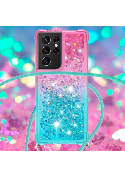 Samsung Galaxy S21 Ultra Degrade Renkli Telefon Için Quicksand Telefon Kılıfı (Yurt Dışından) indirimleri