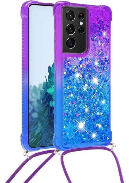 Samsung Galaxy S21 Ultra Degrade Renkli Telefon Için Quicksand Telefon Kılıfı (Yurt Dışından) indirimleri