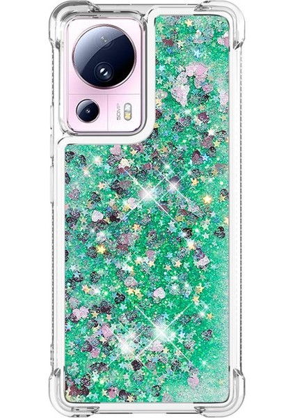 Xiaomi 13 Lite Tpu Koruyucu Quicksand Glitter Sparkle Için Telefon Kılıfı (Yurt Dışından) modelleri