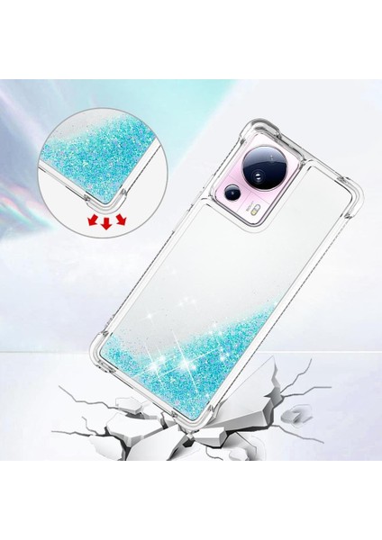 Xiaomi 13 Lite Tpu Koruyucu Quicksand Glitter Sparkle Için Telefon Kılıfı (Yurt Dışından) indirimleri