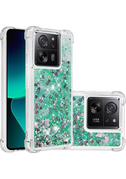 Telefon Kılıfı Için Xiaomi 13T/13T Pro Quicksand Sıvı Akan Glitter (Yurt Dışından) fırsatları