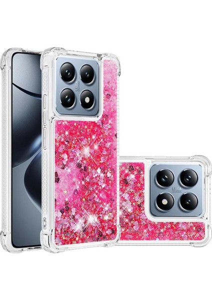Xiaomi 14T Pro Darbeye Sıvı Akan Tpu Glitter Için Telefon Kılıfı (Yurt Dışından) fırsatları