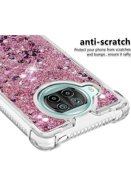Xiaomi 10T Lite Darbeye Glitter Sparkle Sevimli Sıvı Tpu Için Telefon Kılıfı (Yurt Dışından) fırsatları
