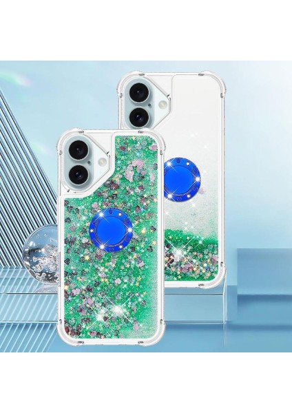 Halka Kickstand Darbeye Dayanıklı Koruma ile IPhone 16 Plus Için Telefon Kılıfı (Yurt Dışından) indirimleri