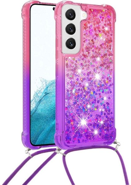 Ayrılıkçı Emniyet Klipsi ile Samsung Galaxy S22 Için Quicksand Telefon Kılıfı (Yurt Dışından) modelleri