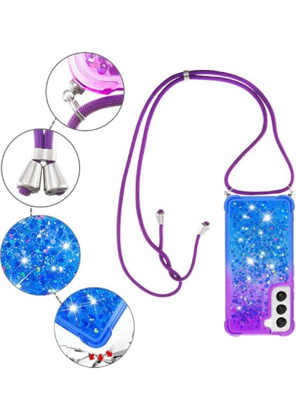 Ayrılıkçı Emniyet Klipsi ile Samsung Galaxy S22 Için Quicksand Telefon Kılıfı (Yurt Dışından) indirimleri