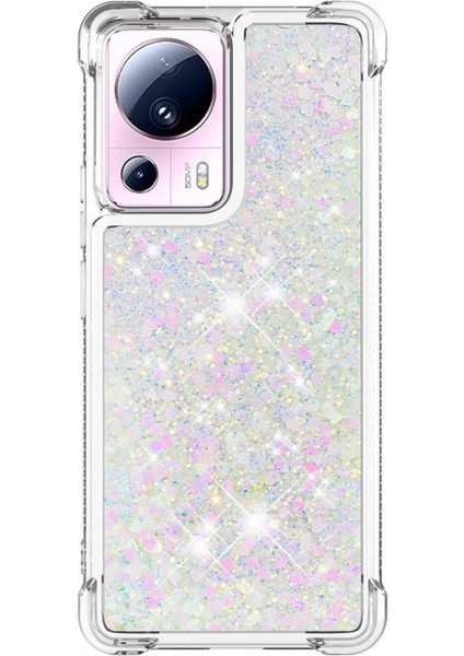 Xiaomi 13 Lite Tpu Koruyucu Quicksand Glitter Sparkle Için Telefon Kılıfı (Yurt Dışından) modelleri